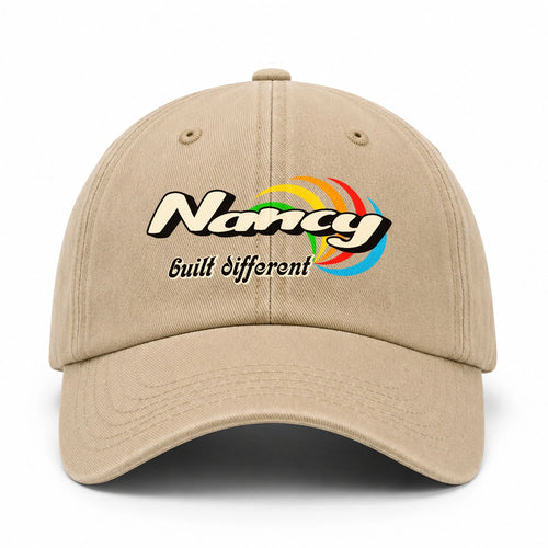 Your Name Built Different Retro Washed Cap NANCY 13K1 C55PF