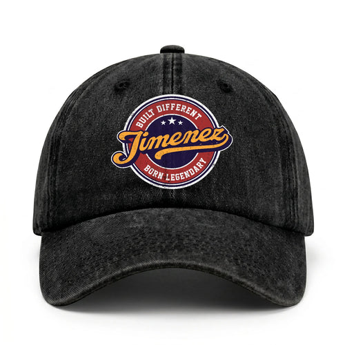 Built Different Born Legendary Logo Washed Cap JIMENEZ 13K1 C65PF