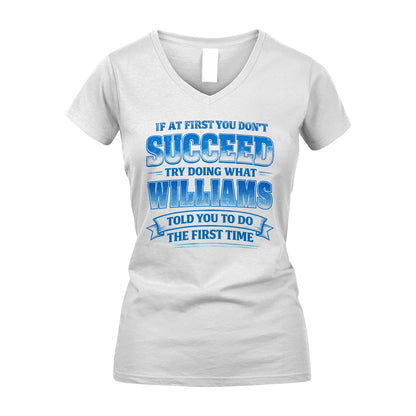 WILLIAMS 13K1-502 If At First You Don't Succeed...