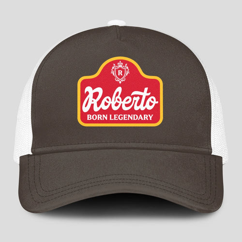 Born Legendary Charcoal Mesh Cap ROBERTO 13K1 C196PF