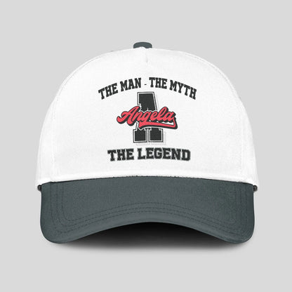 The Man The Myth The Legend Custom Initial Letter And Name Cap ANGELA 13K1 C38PF