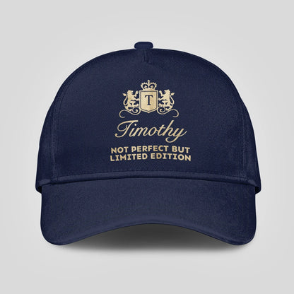 Not Perfect But Limited Edition Crest Logo Navy Cap TIMOTHY 13K1 C160PF