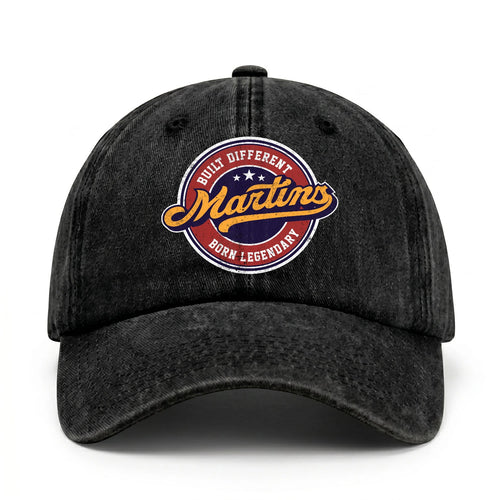 Built Different Born Legendary Logo Washed Cap MARTINS 13K1 C65PF