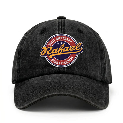 Built Different Born Legendary Logo Washed Cap RAFAEL 13K1 C65PF