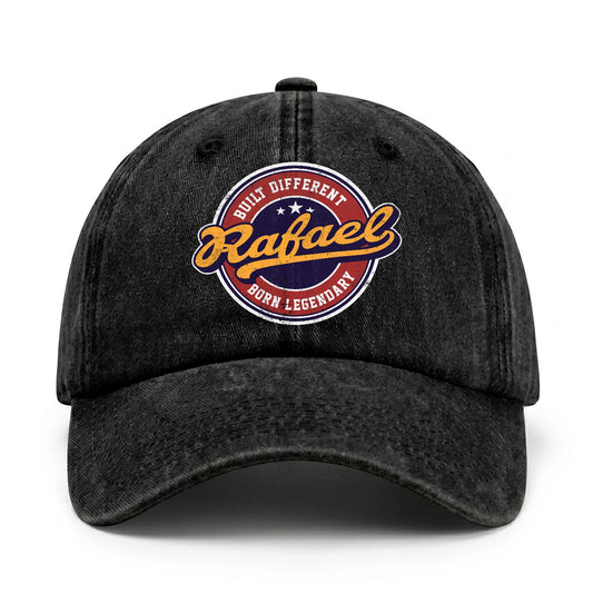 Built Different Born Legendary Logo Washed Cap RAFAEL 13K1 C65PF