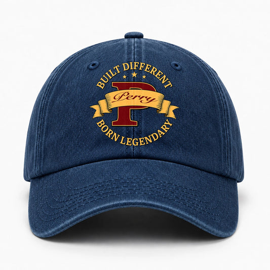 Built Different Born Legendary Royal Washed Cap PERRY 13K1 C71PF