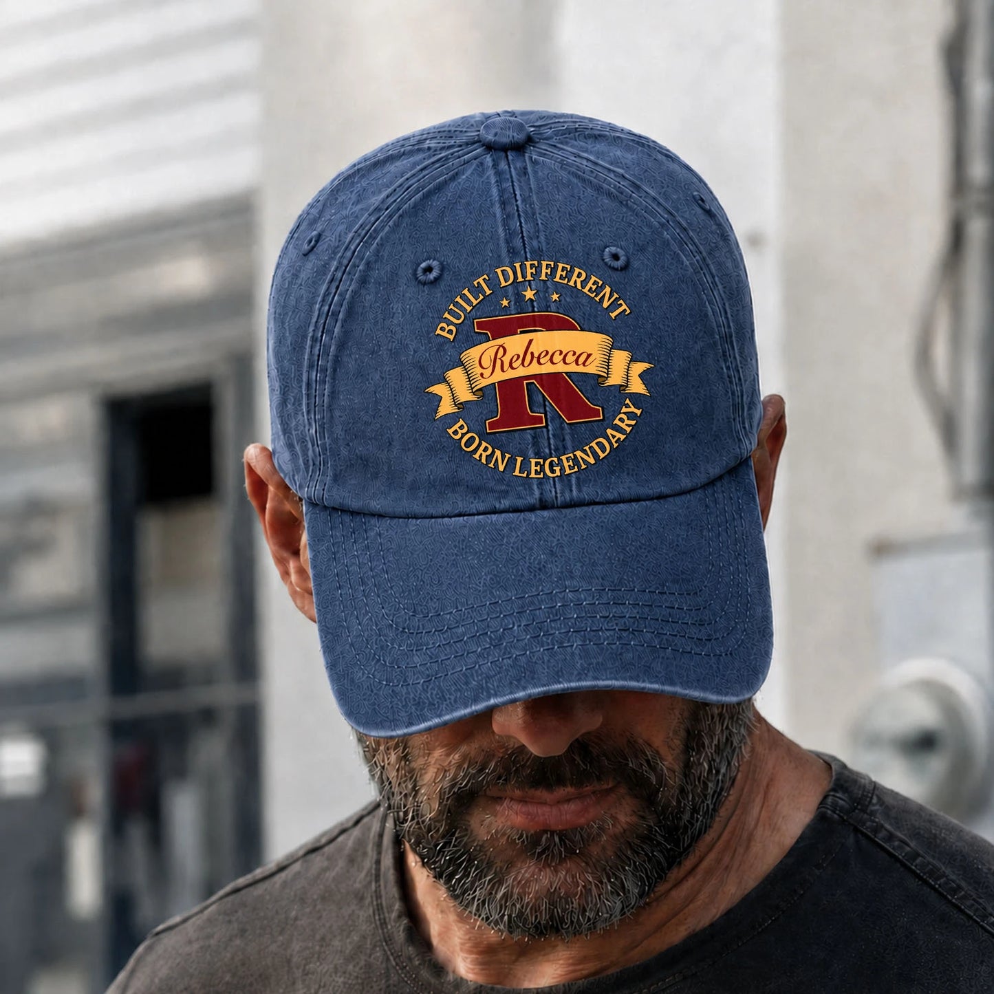 Built Different Born Legendary Royal Washed Cap REBECCA 13K1 C71PF