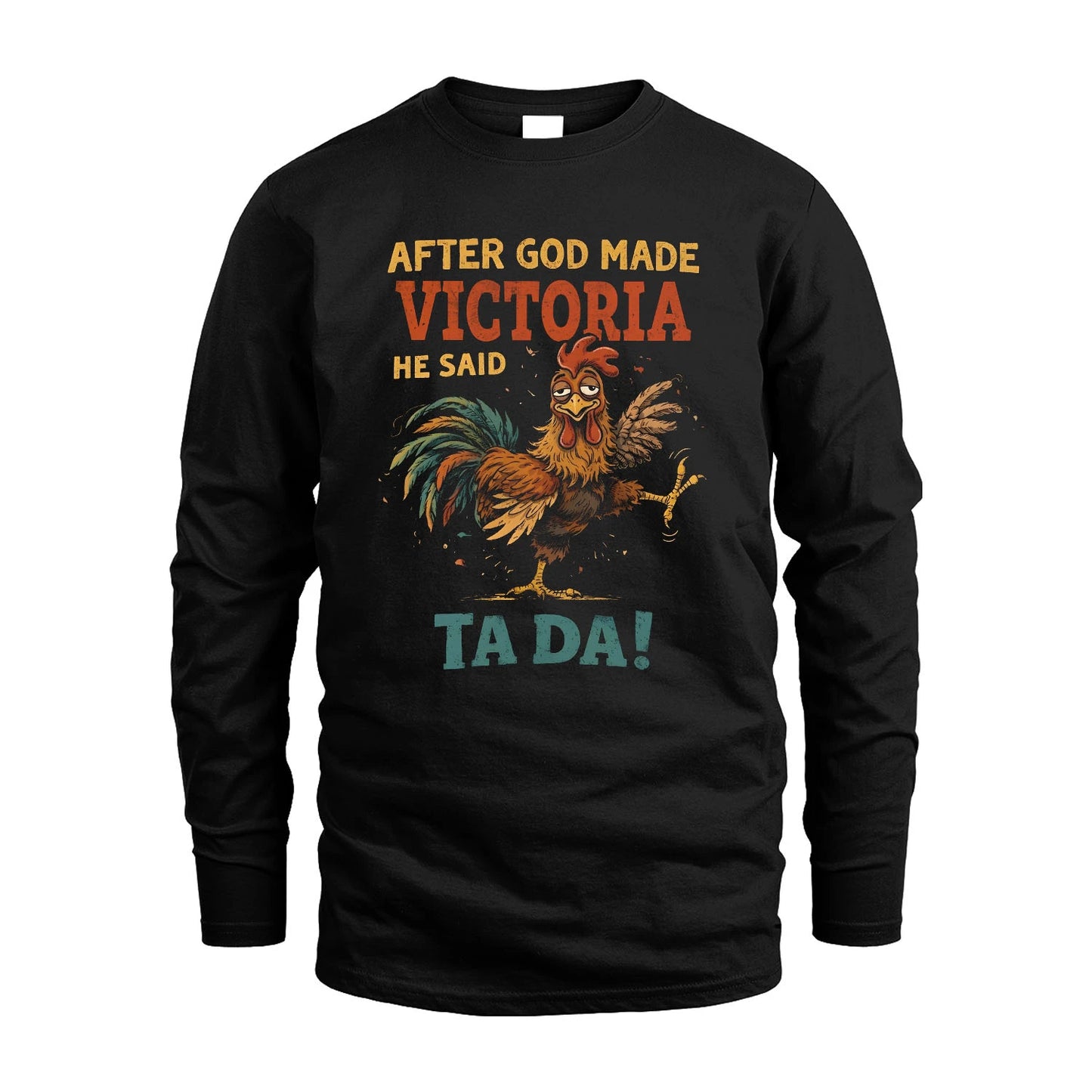 VICTORIA 13K1-563 After God Made Name He Said Ta Da!