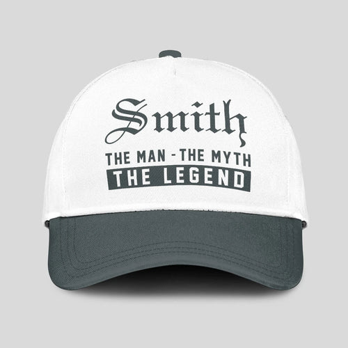 The Man The Myth The Legend Luxury Cap SMITH 13K1 C39PF