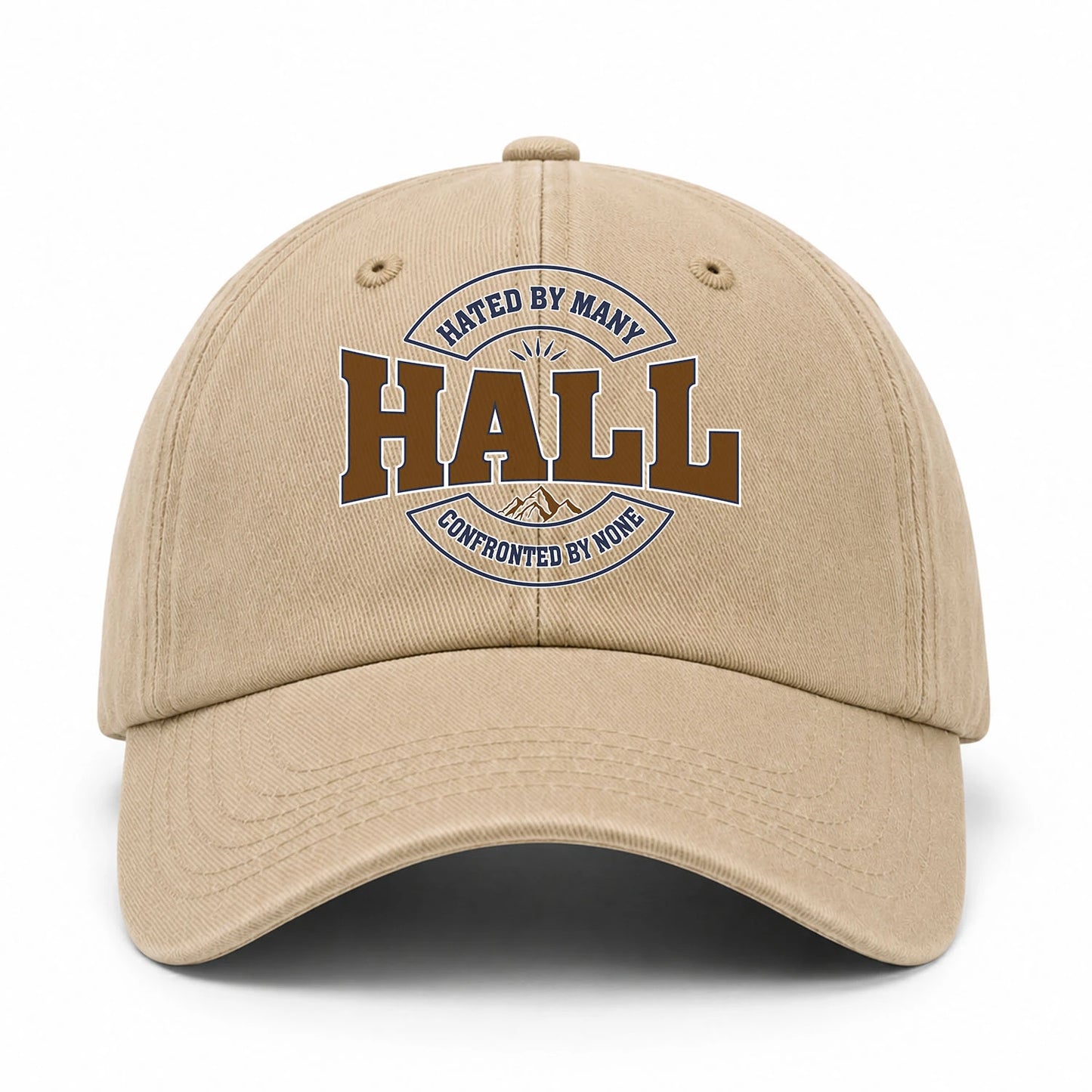 Hated By Many Confronted By None Washed Cap HALL 13K1 C36PF