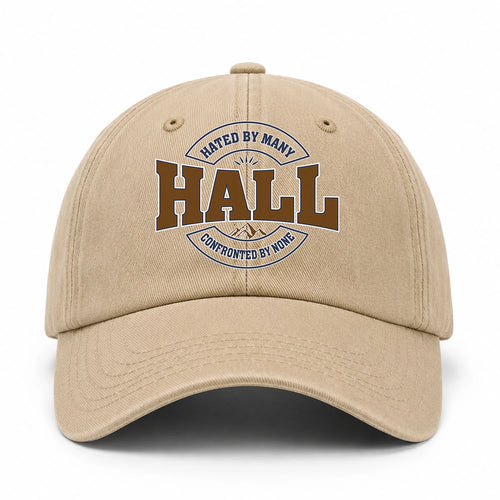 Hated By Many Confronted By None Washed Cap HALL 13K1 C36PF