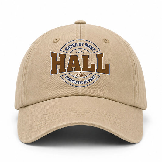 Hated By Many Confronted By None Washed Cap HALL 13K1 C36PF