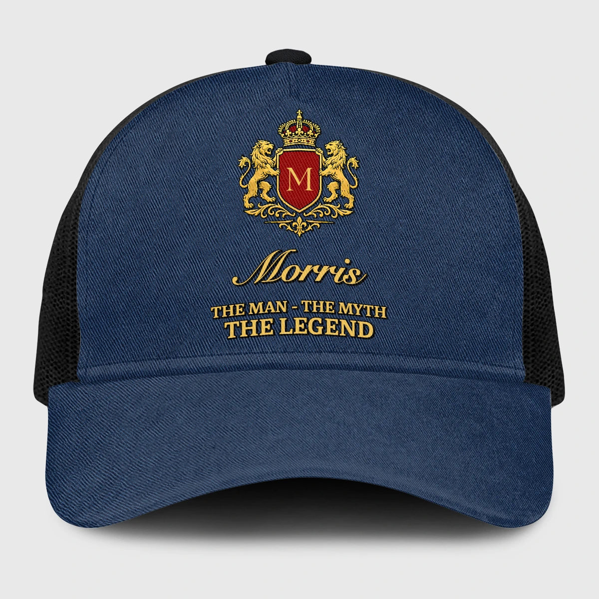 The Man The Myth The Legend Royal Blue Mesh Cap MORRIS 13K1 C187PF