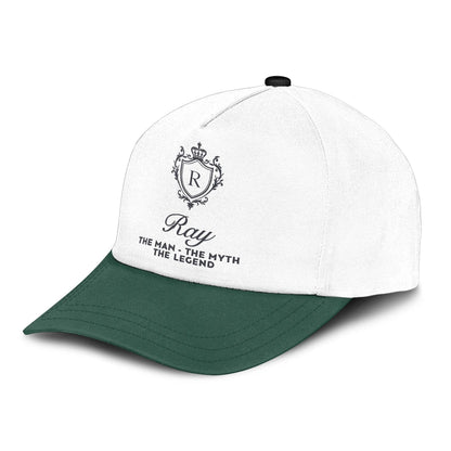 The Man The Myth The Legend Beautiful Green And White Cap RAY 13K1 C171PF