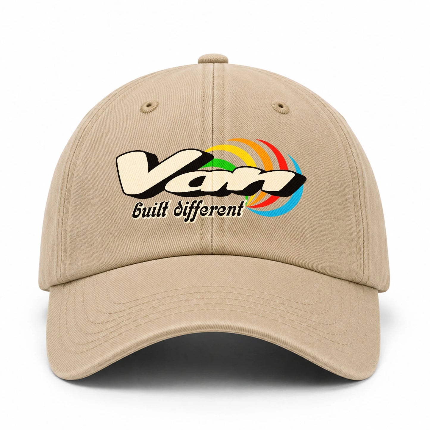 Your Name Built Different Retro Washed Cap VAN 13K1 C55PF