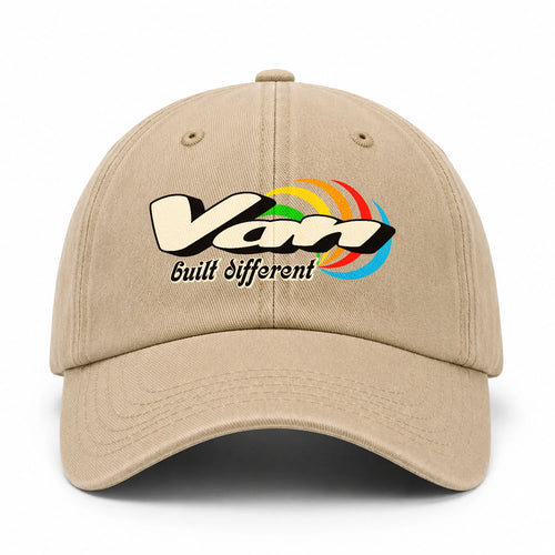 Your Name Built Different Retro Washed Cap VAN 13K1 C55PF