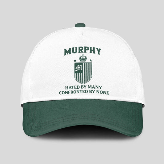 Hated By Many Confronted By None Luxury Logo Cap MURPHY 13K1 C41PF
