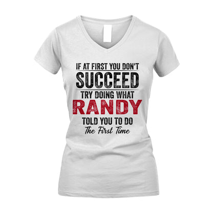 RANDY 13K1-357 If At First You Don't Succeed...