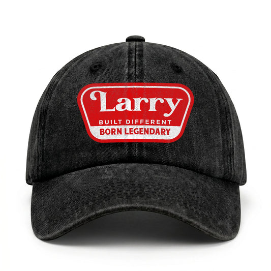 Built Different Born Legendary Red Logo Washed Cap LARRY 13K1 C63PF