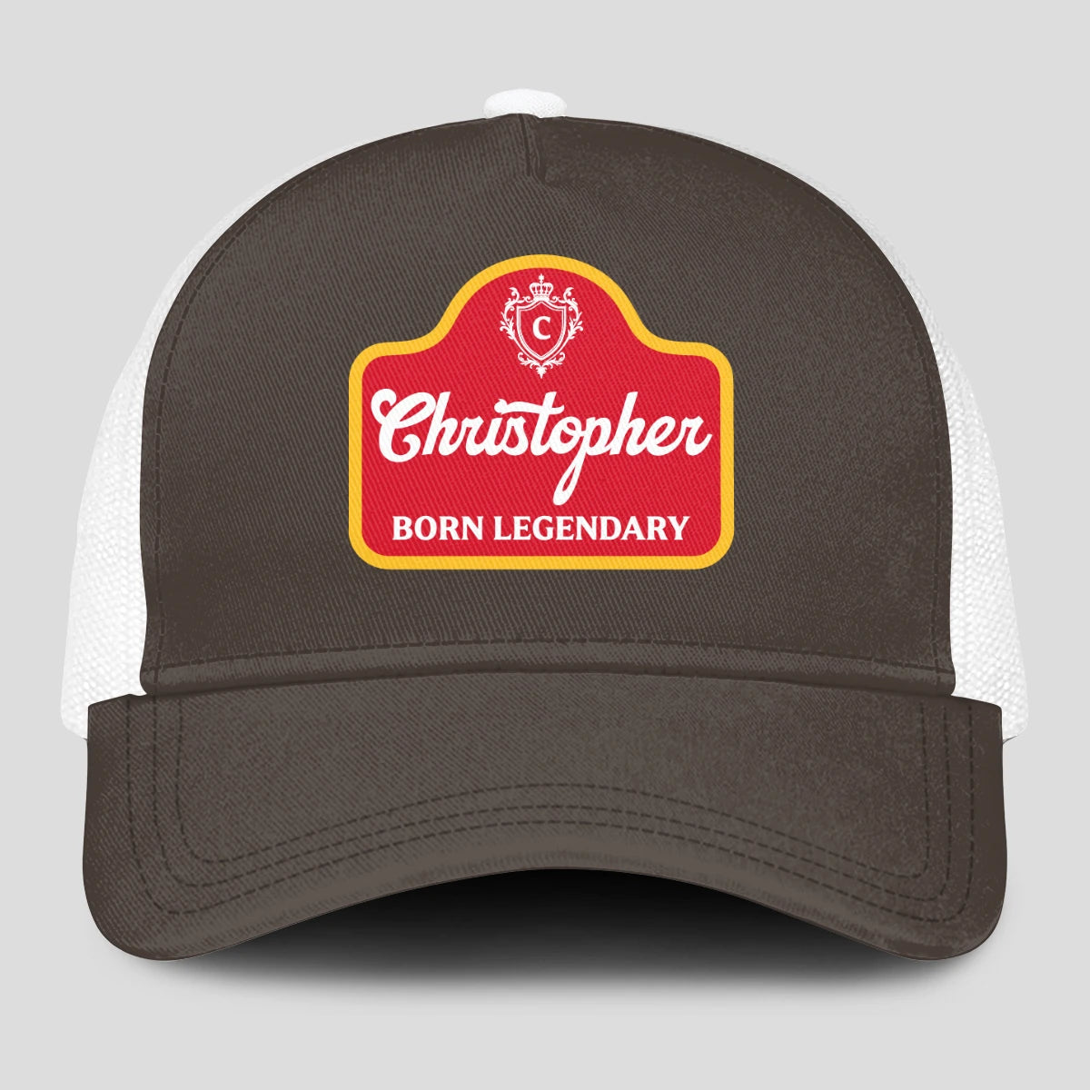 Born Legendary Charcoal Mesh Cap CHRISTOPHER 13K1 C196PF