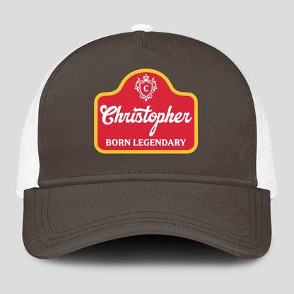 Born Legendary Charcoal Mesh Cap CHRISTOPHER 13K1 C196PF