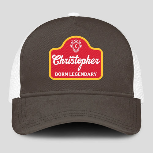 Born Legendary Charcoal Mesh Cap CHRISTOPHER 13K1 C196PF