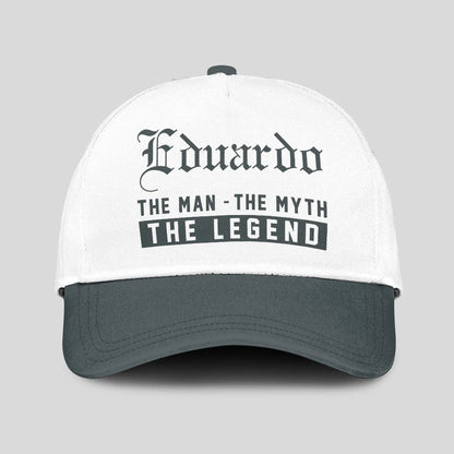 The Man The Myth The Legend Luxury Cap EDUARDO 13K1 C39PF
