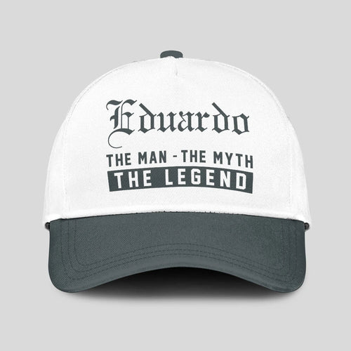 The Man The Myth The Legend Luxury Cap EDUARDO 13K1 C39PF