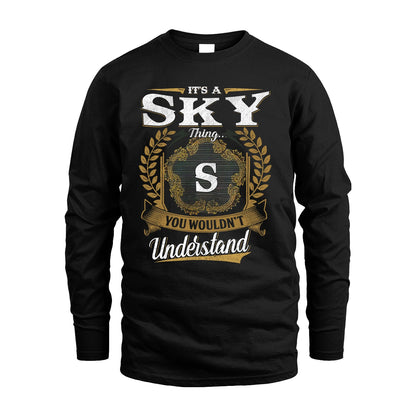 SKY 13K1-1–Personalized Name Quote Apparel “It’s an NAME Thing You Wouldn’t Understand”