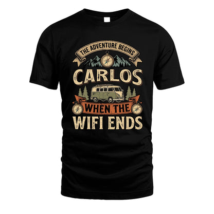 CARLOS 13K1-547 The Adventure Begins Name When The Wifi Ends