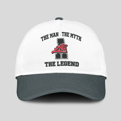 The Man The Myth The Legend Custom Initial Letter And Name Cap ALI 13K1 C38PF