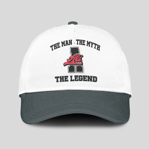 The Man The Myth The Legend Custom Initial Letter And Name Cap ALI 13K1 C38PF