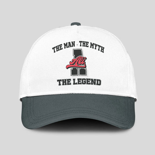 The Man The Myth The Legend Custom Initial Letter And Name Cap ALI 13K1 C38PF