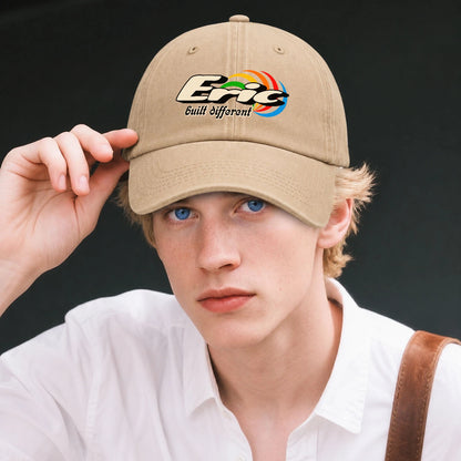 Your Name Built Different Retro Washed Cap ERIC 13K1 C55PF