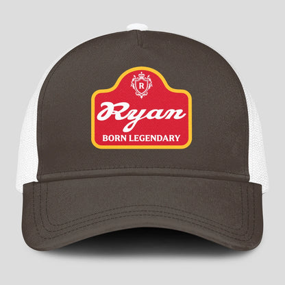 Born Legendary Charcoal Mesh Cap RYAN 13K1 C196PF