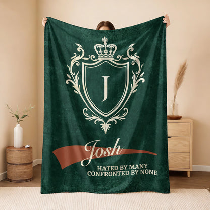 Hated by Many Confronted by None Old Money Blanket JOSH 13K1 BK19