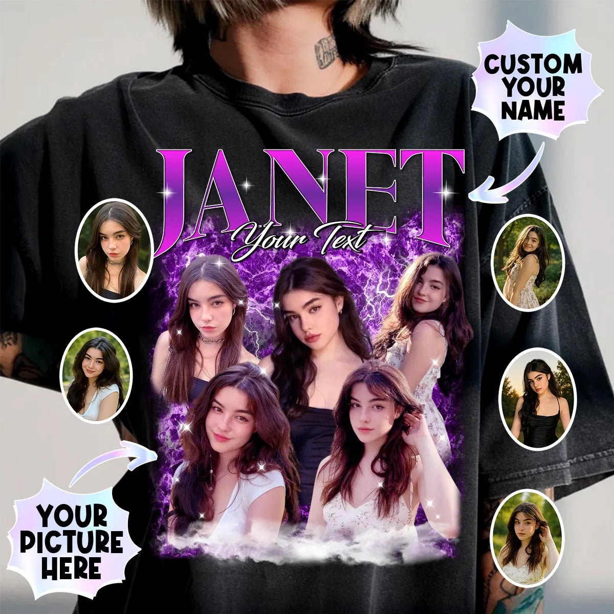 JANET 13K1-CTN1 Bootleg Rap Tee | Custom Bootleg T-Shirt | Perfect Gift