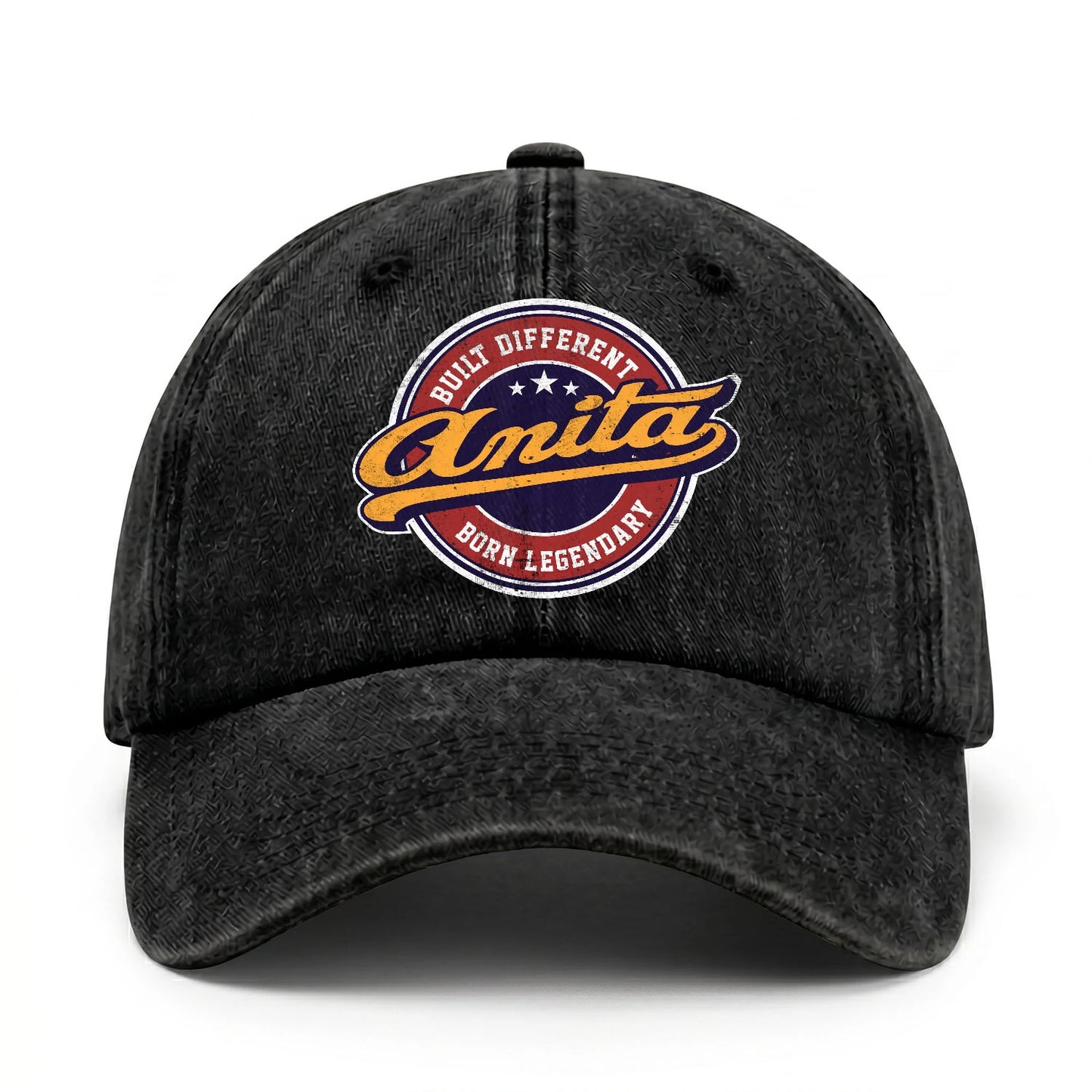 Built Different Born Legendary Logo Washed Cap ANITA 13K1 C65PF
