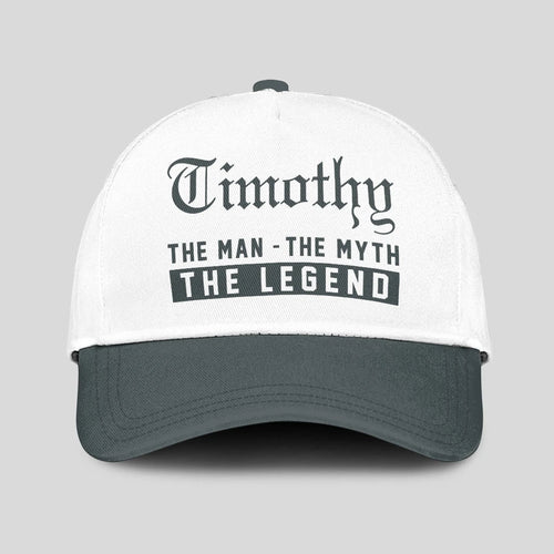 The Man The Myth The Legend Luxury Cap TIMOTHY 13K1 C39PF