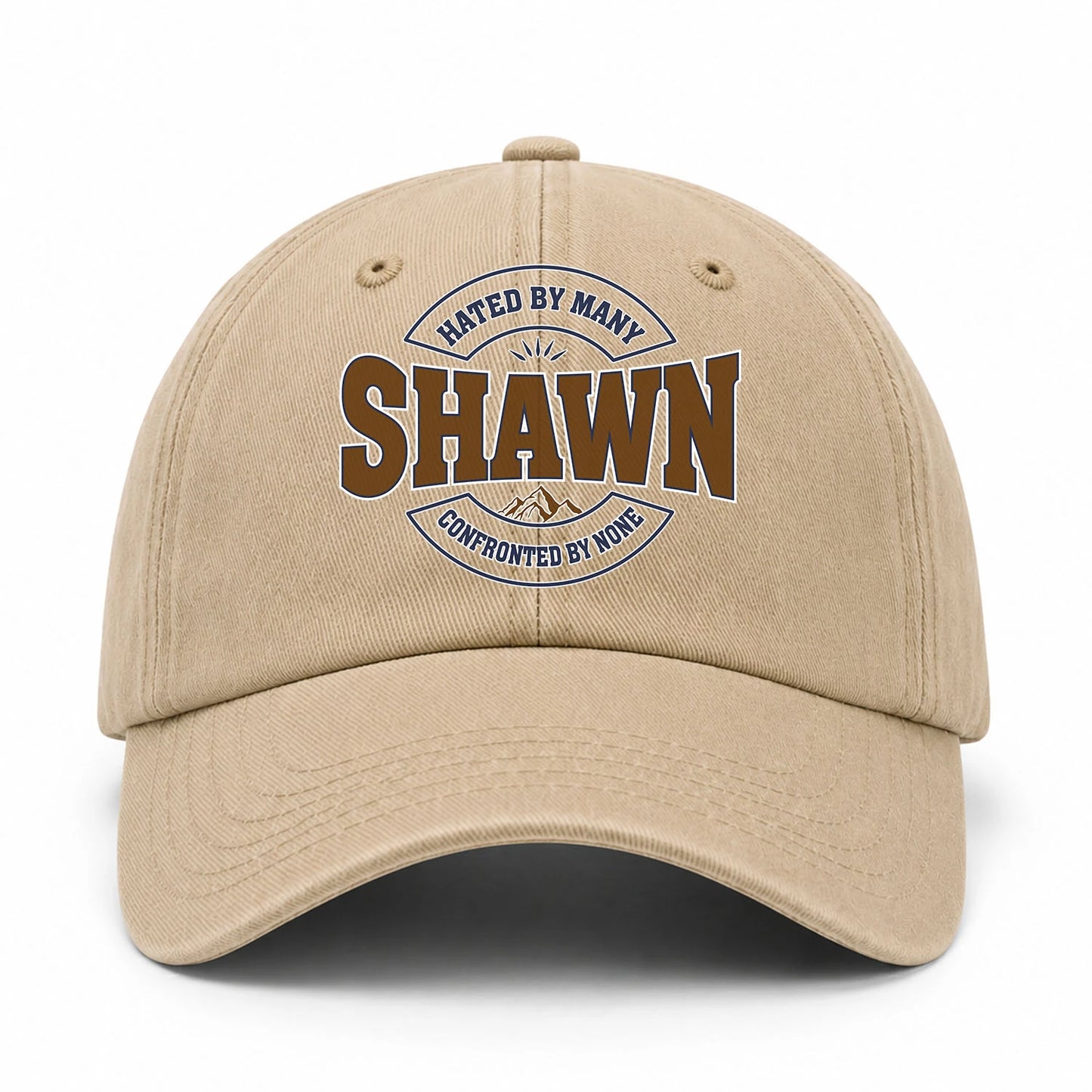 Hated By Many Confronted By None Washed Cap SHAWN 13K1 C36PF