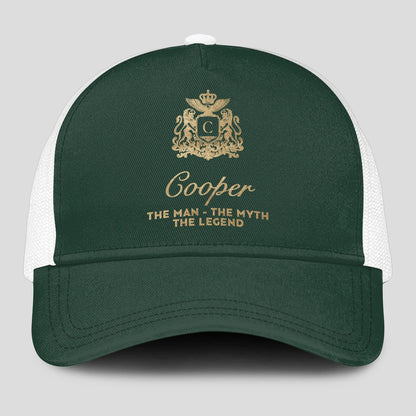 The Man The Myth The Legend Sage Green Mesh Cap COOPER 13K1 C192PF