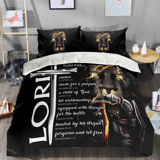 LORI Limited Edition Personalized Bedding Set 13K1-BS1