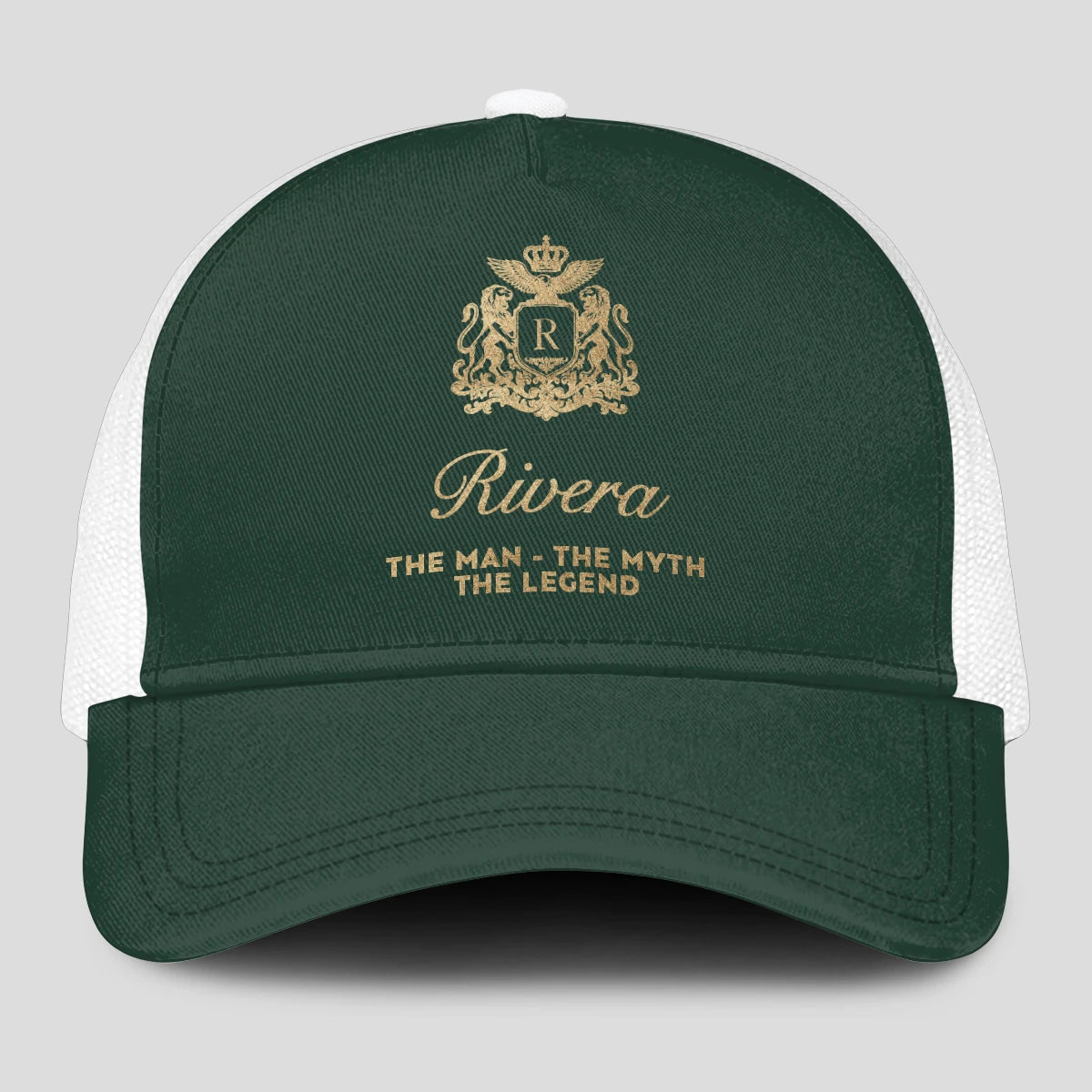 The Man The Myth The Legend Sage Green Mesh Cap RIVERA 13K1 C192PF