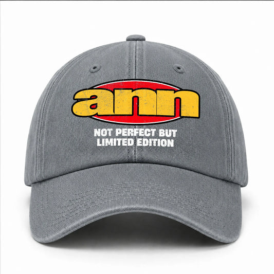 Your Name Not Perfect But Limited Edition Red Logo Washed Cap ANN 13K1 C84PF