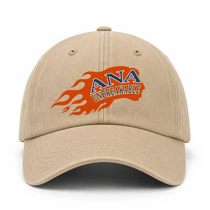 Your Name Unbreakable Logo Washed Cap ANA 13K1 C69PF