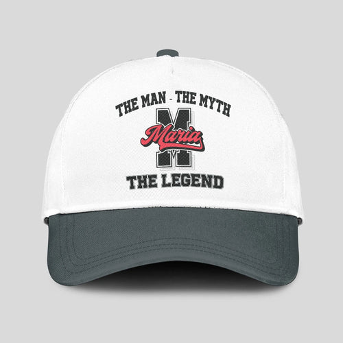 The Man The Myth The Legend Custom Initial Letter And Name Cap MARIA 13K1 C38PF