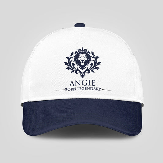 Born legendary lion blue and white baseball cap ANGIE 13K1 C185PF