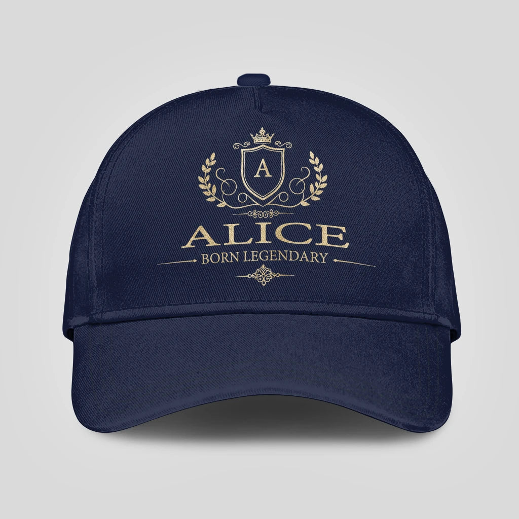 Born Legendary Luxury Crest Blue Cap ALICE 13K1 C180PF