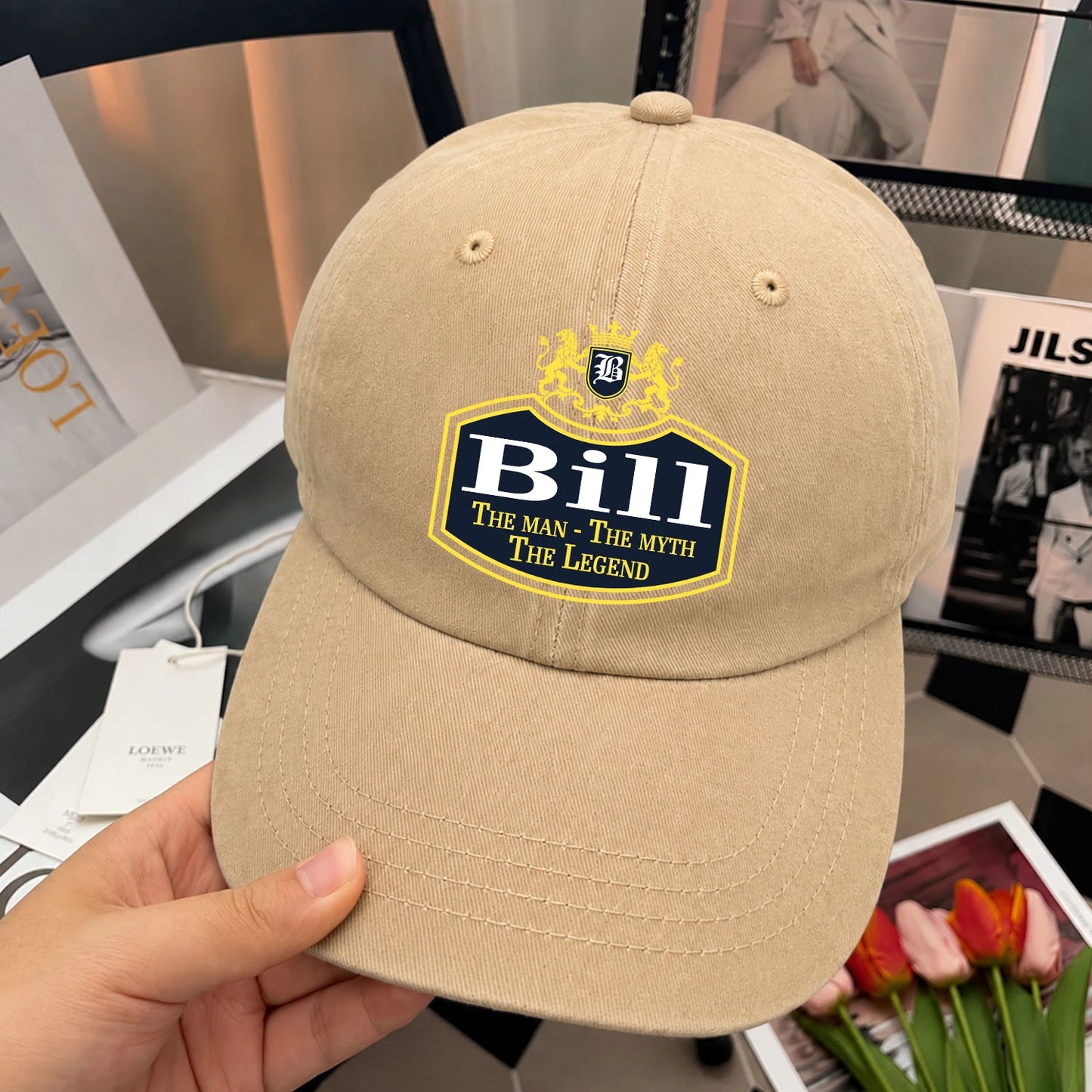 The Man The Myth The Legend Royal Cap BILL 13K C31PF