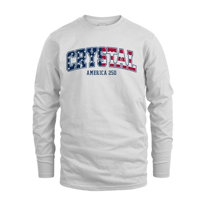 CRYSTAL 13K1-555 America 250 Personalized